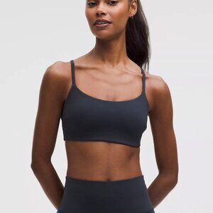 Lululemon Wunder Train Strappy Racer Bra - Size 6 True Navy